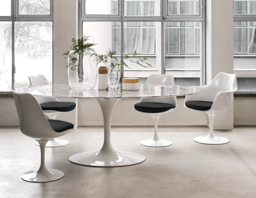 dining area dining room classics knollstudio residential residence home coverings marble