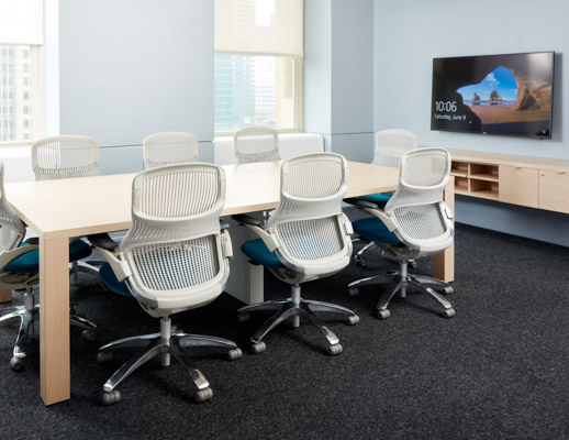 neocon 2018 hospitality at work reff profiles meeting table flexible solutions generation by knoll conference room 