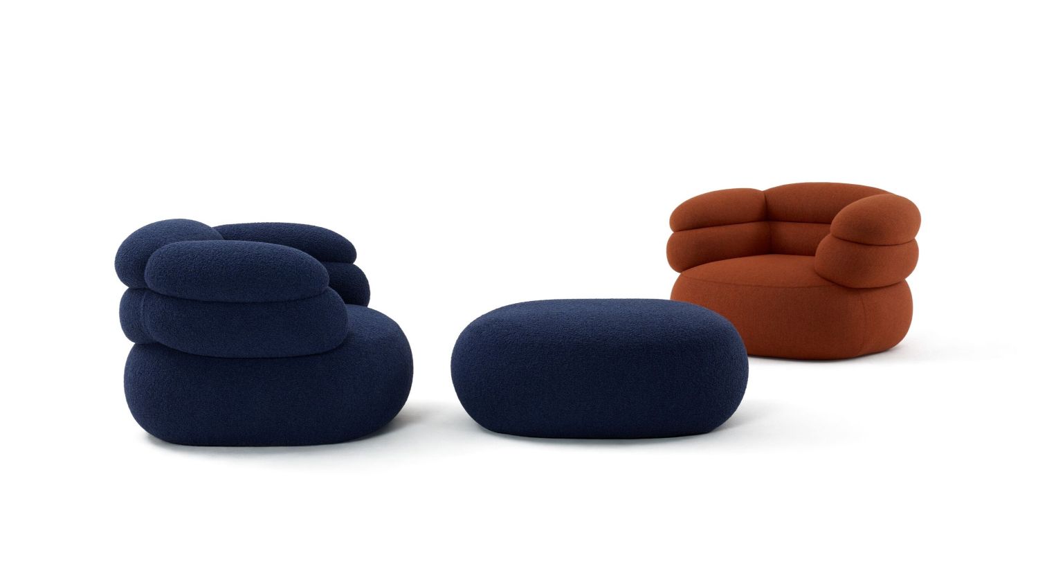 Biboni Lounge Chair and Ottoman