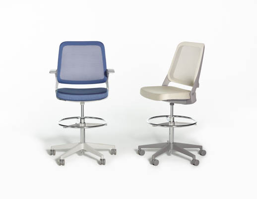 Ollo with knit back high task chair ollo family glen oliver loew