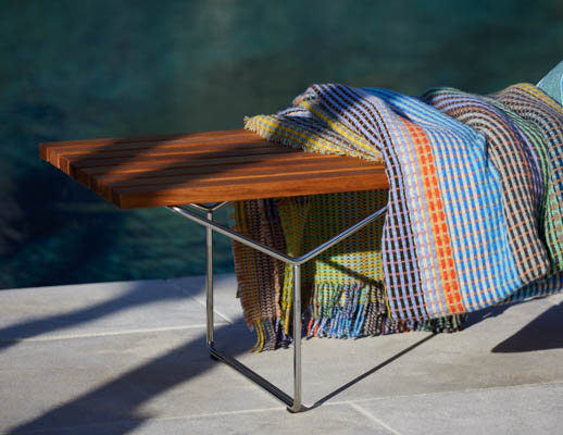 Bertoia Outdoor Bench