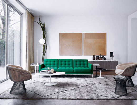Warren Platner collection Saarinen Tables Florence Knoll Credenza 