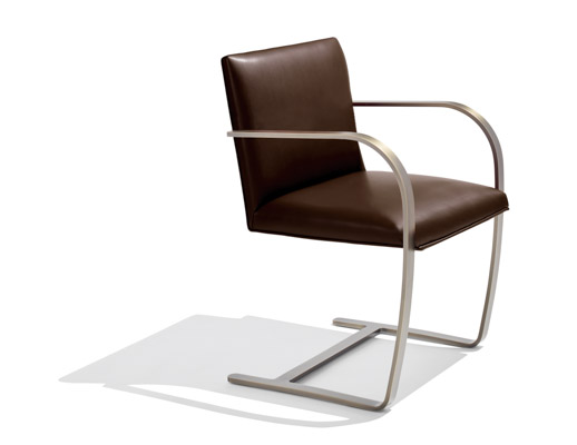 knollstudio flat bar brno char mies van der rohe side chair dining chair